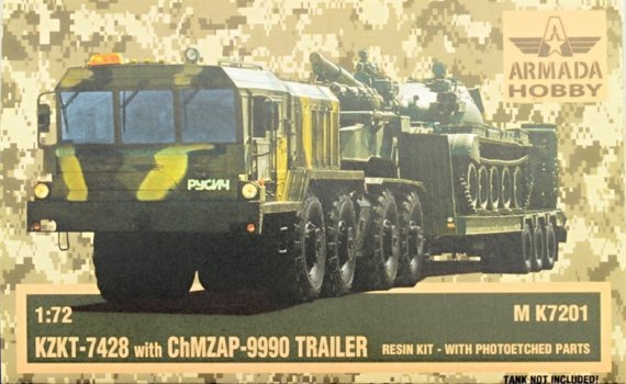 1/72 KZKT-7428 with ChMZAP-9990 Trailer