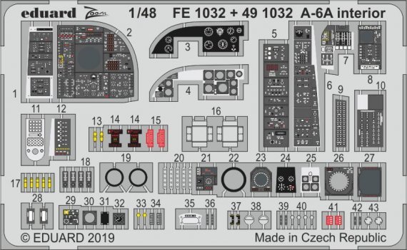 1/48 A-6A interior