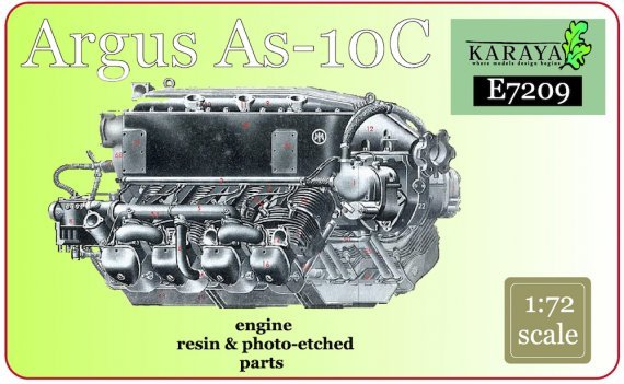 1/72 Argus As-10C  resin + PE