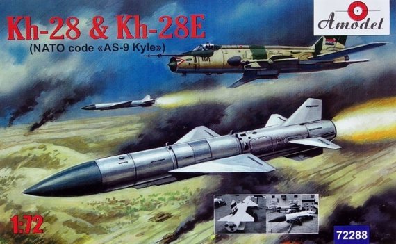 1/72 Kh-28 & Kh-28E rockets NATO code 'AS-9 Kyle'