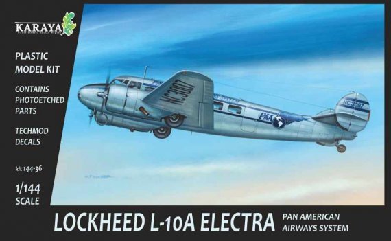 1/144 Lockheed L-10 Electra-early Pan Am