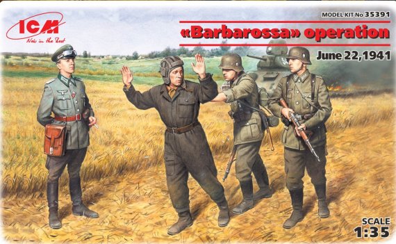 ICM 1/35 Barbarossa 22 Juin 1941 Figurines WWII