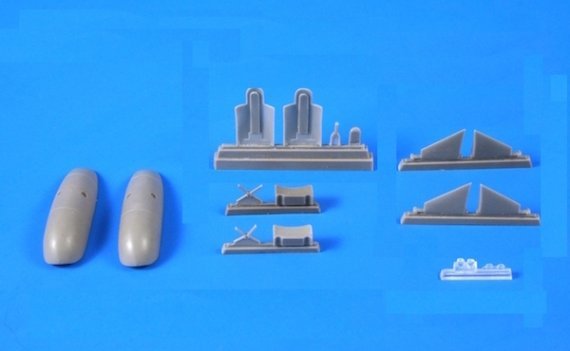 1/72 Blenheim Mk.I Ski Undercarriage set