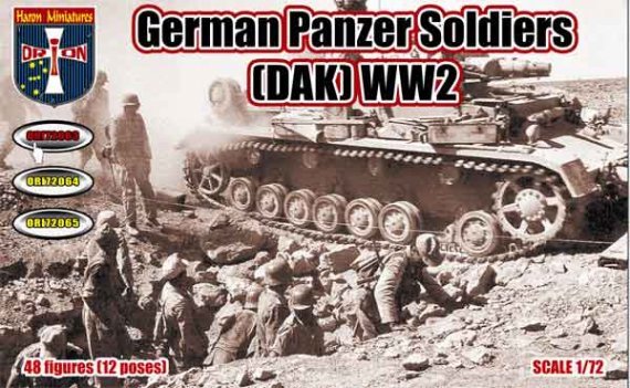1/72 Panzer Soldiers WWII