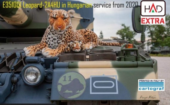 1/35 Leopard 2A4HU in Hungarian service decal