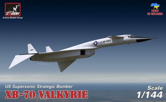 1/144 North-American XB-70 Valkyrie Strategic Bomber