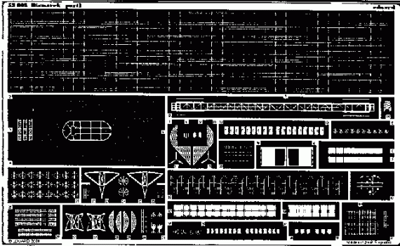 Bismarck  1/350  (TAM)