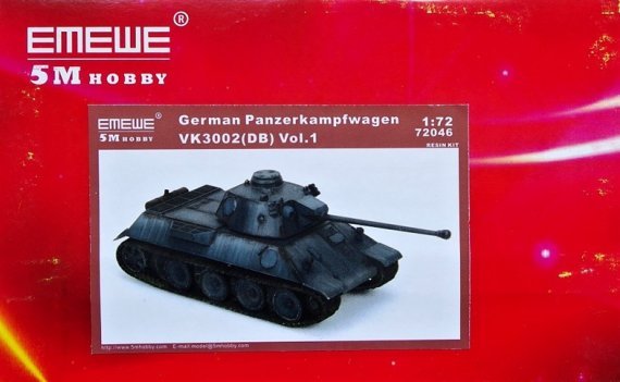 1/72 Panzerkampfwagen VK3002 (DB) Vol. I
