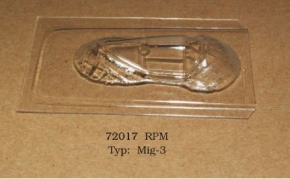1/72 Vacu Canopy Mig-3 (RPM)