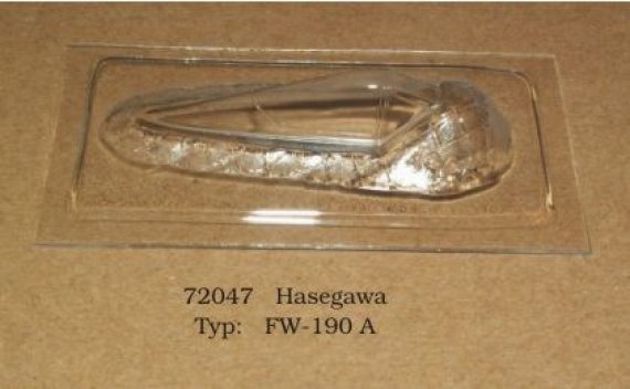 1/72 Vacu Canopy Fw-190 A (HAS)