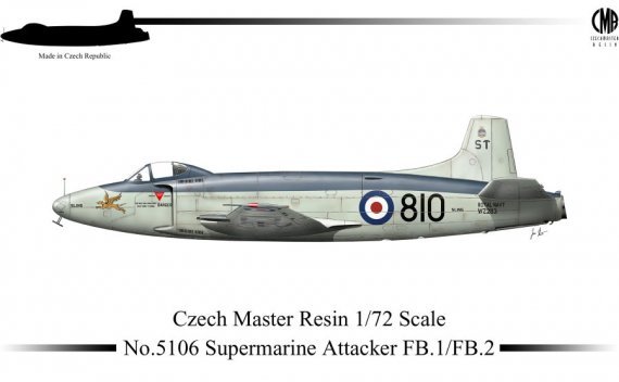1/72 Supermarine Attacker FB.1/FB.2