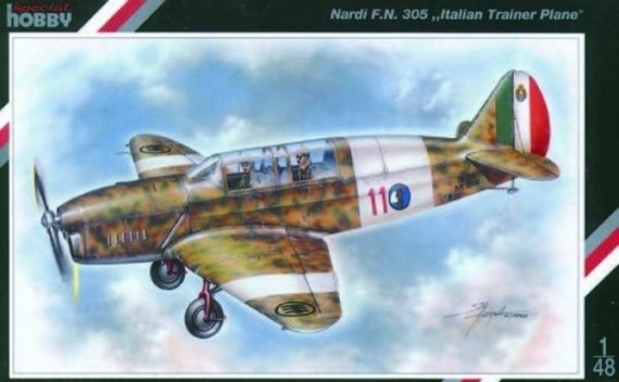 1/48 Nardi F.N. 305 Italian Trainer Plane
