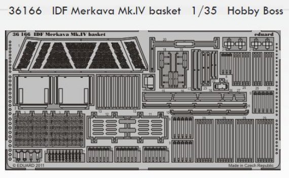 1/35 IDF Merkava Mk.IV basket Hobby Boss