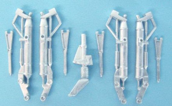 Scale Aircraft Conversions He-177 Carrello metal 1/72