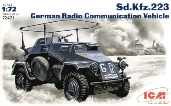 ICM 1/72 V�hicule de communication Sd.Kfz.223