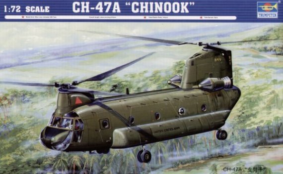 1/72 CH-47A Chinook medium-lift helicopter