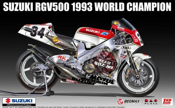 1/12 Suzuki Rgv 500 1993 World champion Moto 500