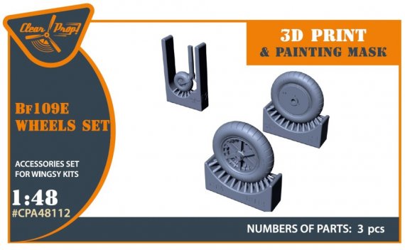 1/48 Bf-109E wheels set WINGSY