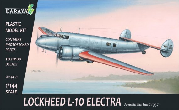 1/144 Lockheed L-10 Electra Amelia Earhart