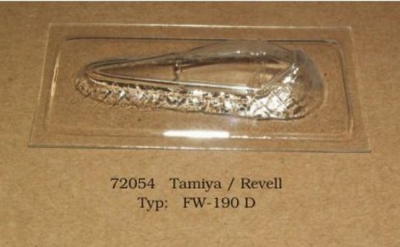 1/72 Vacu Canopy Fw-190 D (TAM/REV)