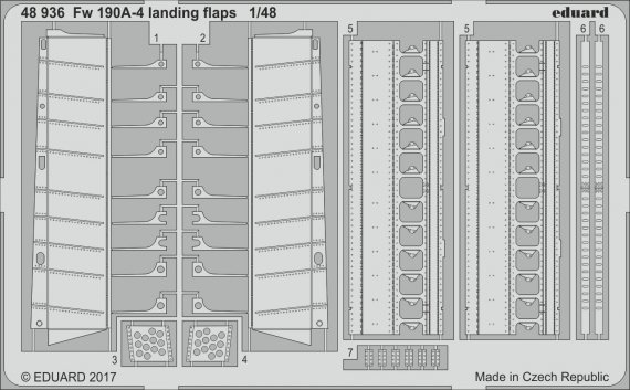 SET Fw 190A-4 landing flaps