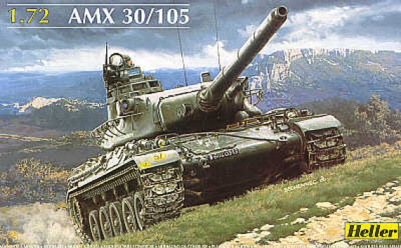 Heller AMX-30/105 Char Fran�ais 1/72
