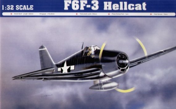 Trumpeter Grumman F6F-3 Hellcat 1/32