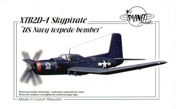 Planet 1/72 Douglas XTB2D-1 Skypirate Kit Aereo