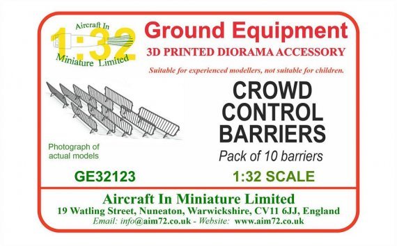 1/32 Crowd Control Barriers