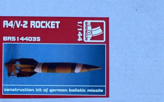 1/144 German rocket A4/V-2
