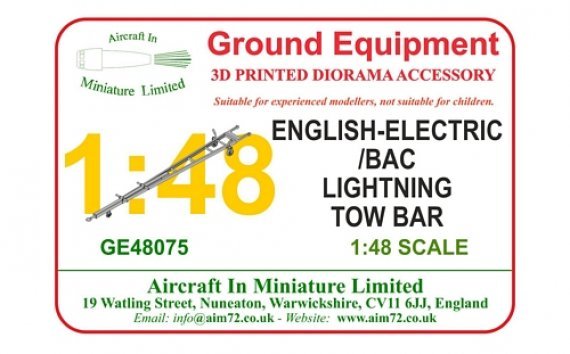 1/48 Lightning Tow Bar