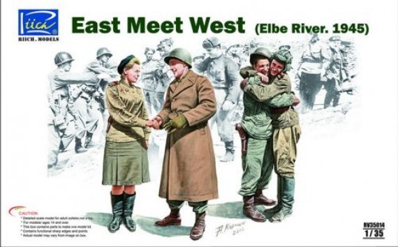 1/35 East meet West (Elbe River. 1945)