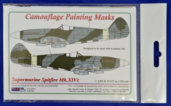 1/48 Camouflage masks S.Spitfire Mk.XIVc