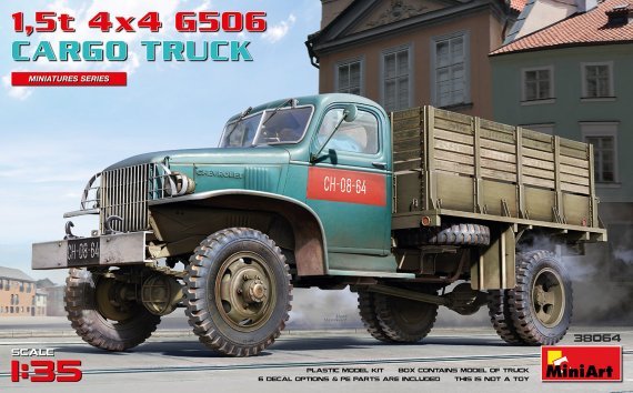 1/35 G506 1,5t Cargo Truck 4x4
