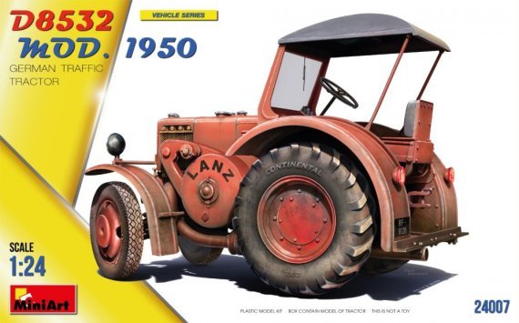 1/24 German Traffic Tractor D8532 Mod. 1950