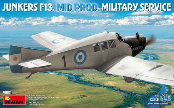 MiniArt Junkers F13 Production Interm�diaire Service Militaire 1