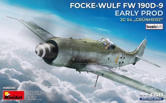 MiniArt FW 190D-9 Early Prod JG 54 Gr�nherz 1/48