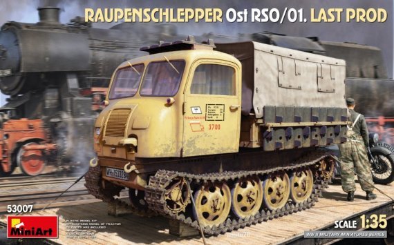 MiniArt Raupenschlepper Ost RSO/01 Derni�re Production 1/35