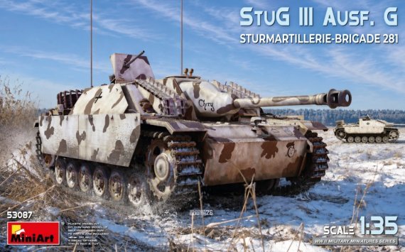MiniArt 1/35 StuG III Ausf. G Sturmartillerie-Brigade 281