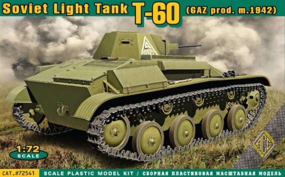 1/72 Russian T-60 light tank