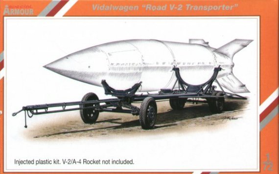 Special Armour 1/72 Vidawagen V-2 Rocket Transporter