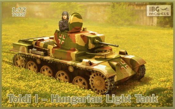 1/72 Toldi I Hungarian Light Tank