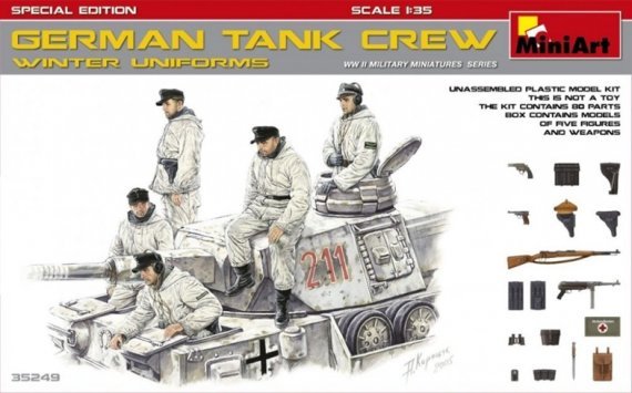 1/35 German Tank Crew Winter Uniforms