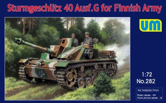 1/72 Sturmgeschutz 40 Ausf.G for Finnish Army