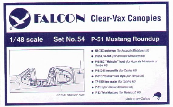 Falcon Verri�res P-51 Mustang 1/48 Roundup