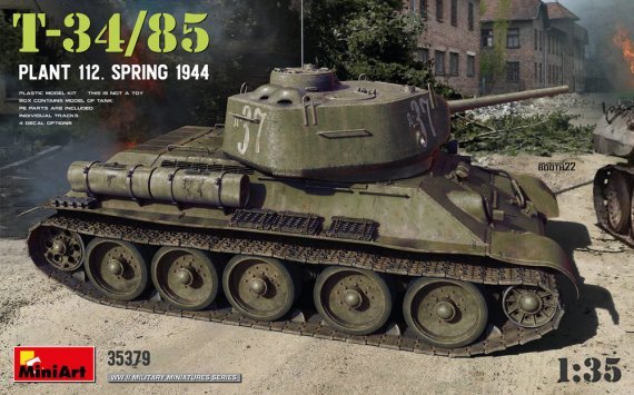 1/35 T-34/85 Plant 112, Spring 1944