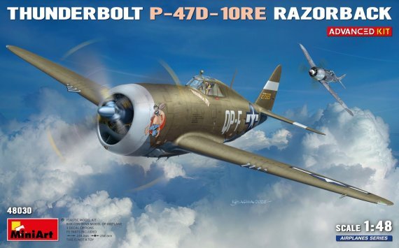 1/48 P-47D-10RE Razorback ADVANCED KIT
