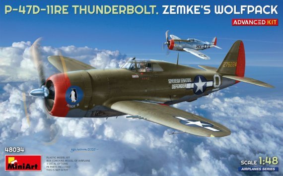 1/48 P-47D-11RE Thunderbolt Zemkes Wolfpack