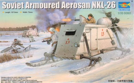 1/35 Soviet NKL-26 Armoured Aerosan