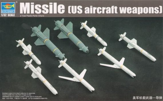 1/32 Aircraft Weapons: Missiles